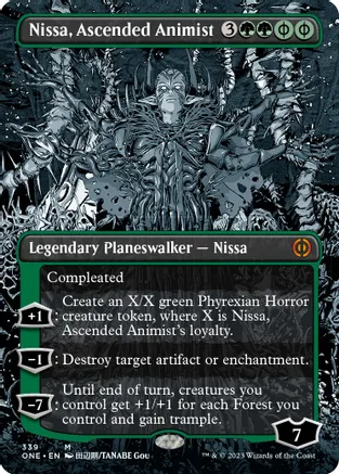 Nissa, Ascended Animist (Borderless)